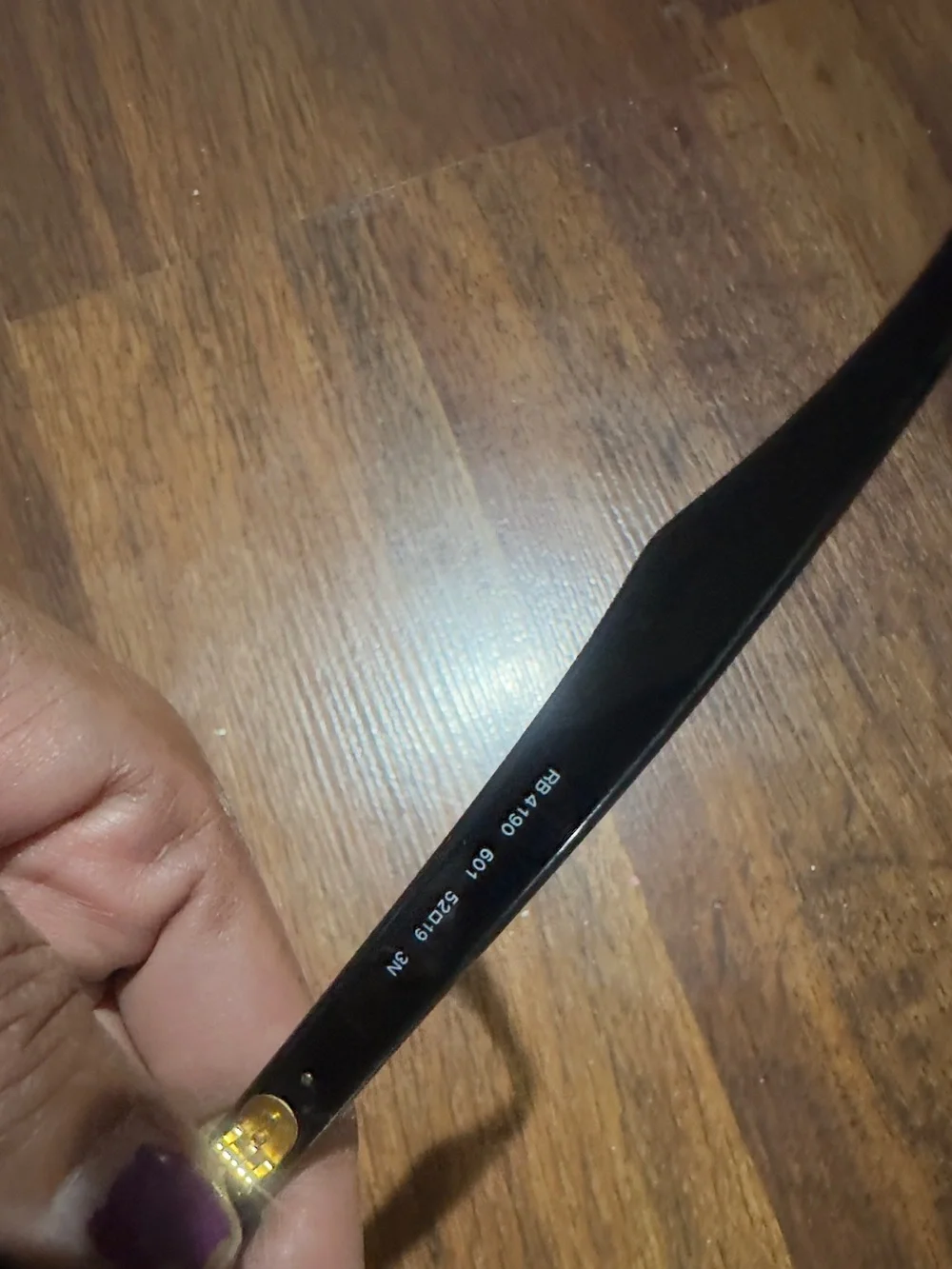Ray-Ban Clubmaster Black and Gold Sunglasses